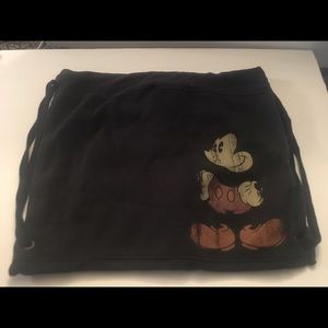 VINTAGE DISNEY Mickey Mouse Drawstring Cinch Sack